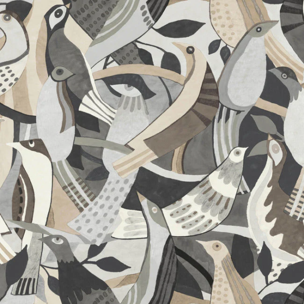 Fauvist Flock Wallpaper - Image 5