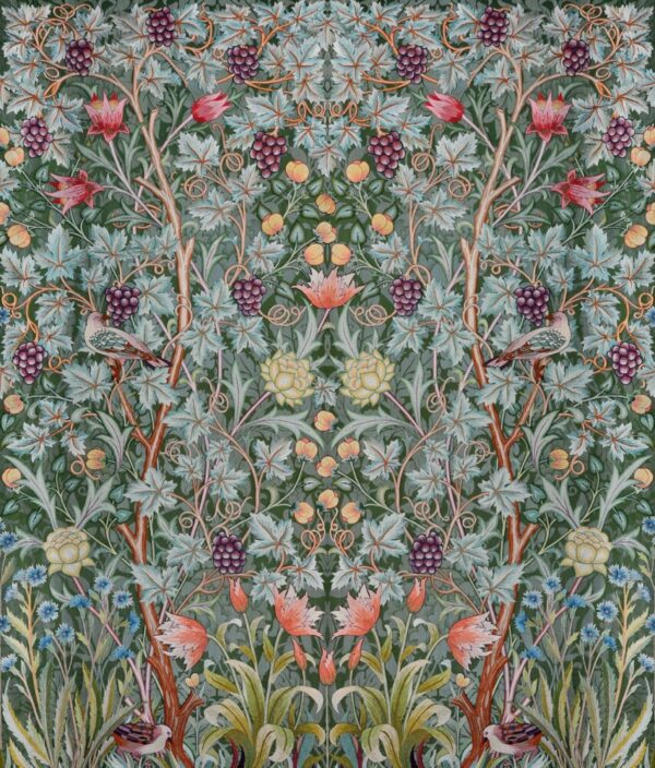 Vine Embroidery Mural - Image 5