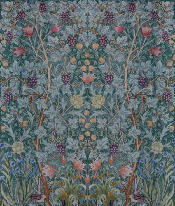 Vine Embroidery Mural - Image 4