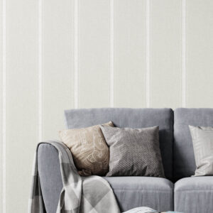 Linette Fabric Stripe Wallpaper