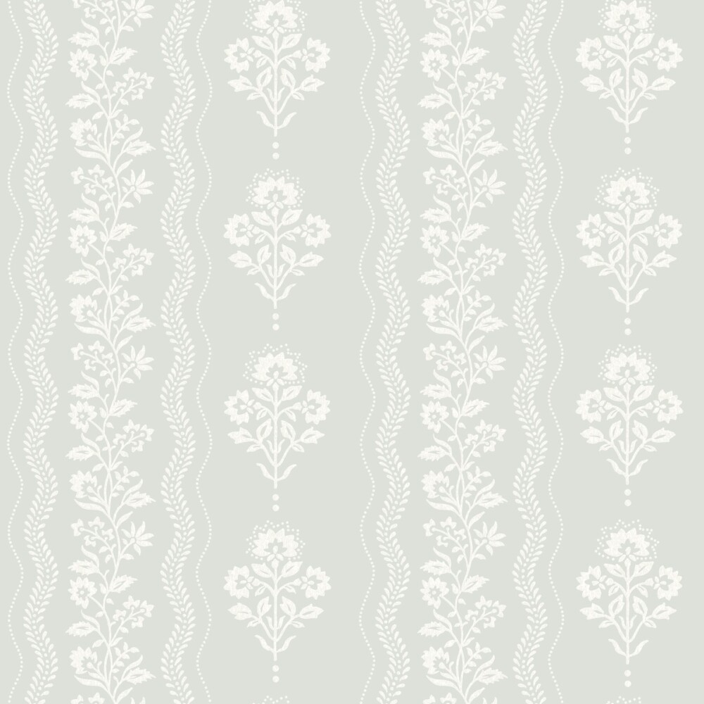 Lenea Floral Stripe Wallpaper - Image 2