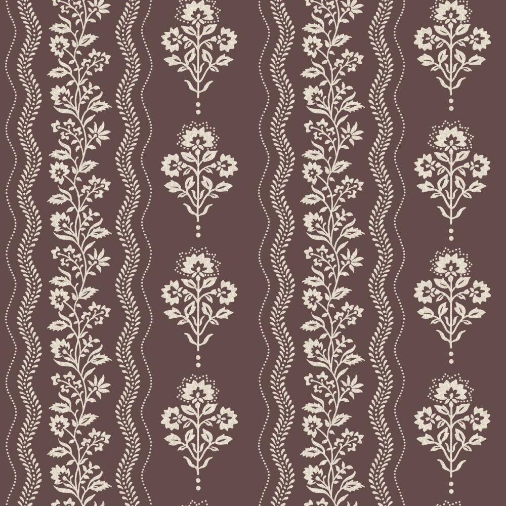 Lenea Floral Stripe Wallpaper - Image 3