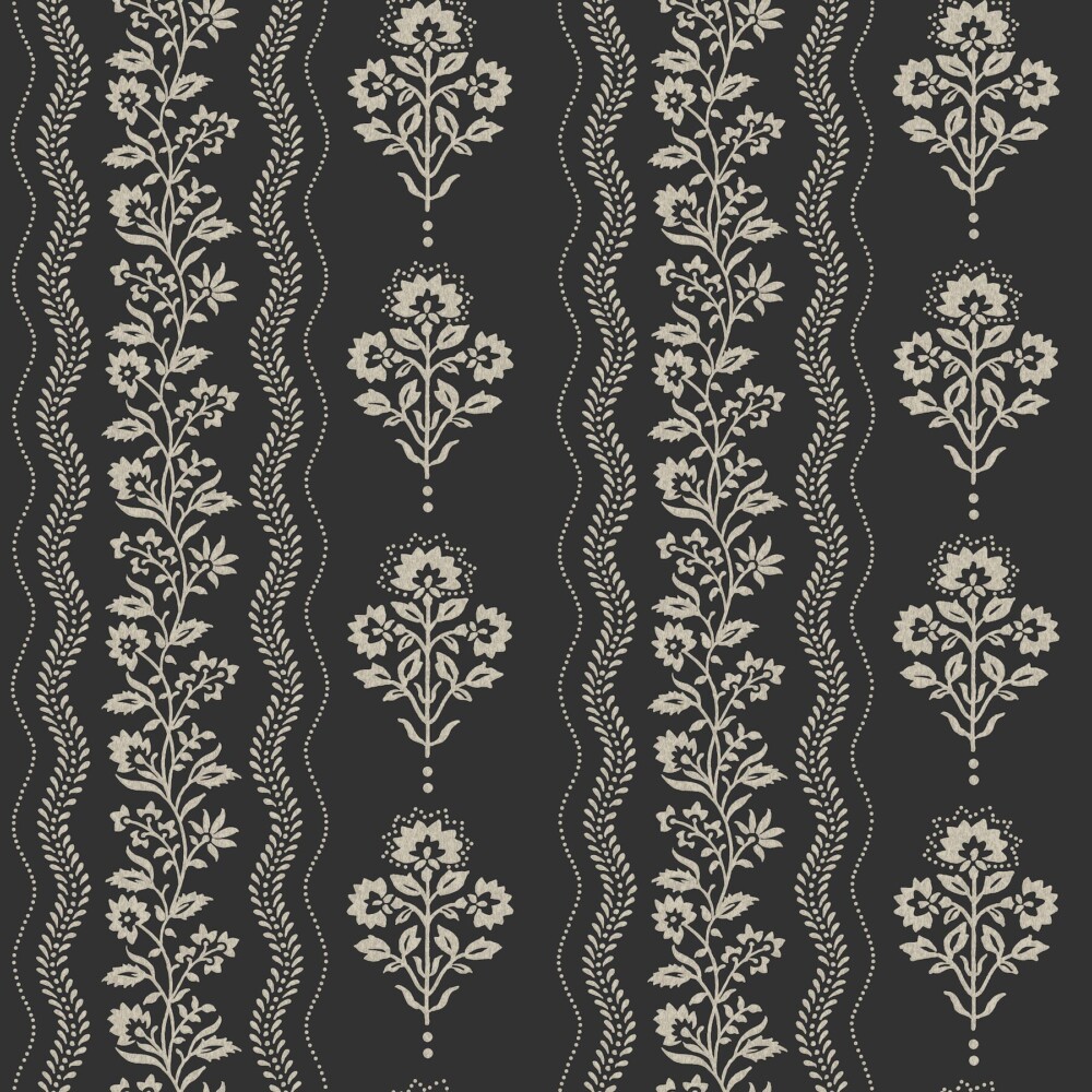 Lenea Floral Stripe Wallpaper - Image 4