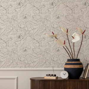 Sketchbook Florals Mural