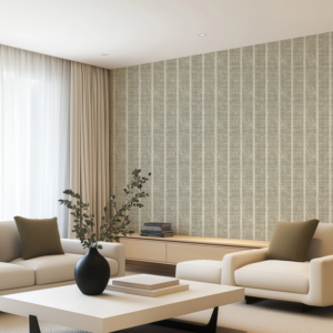 Linen Stripe Mural