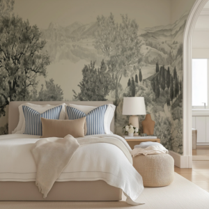 Vintage Landscape Mural