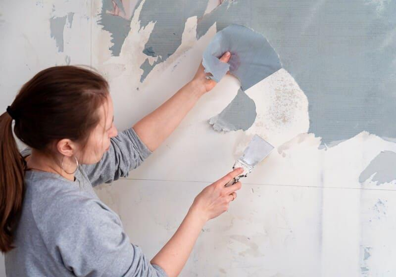 Removing Old Wallpaper
