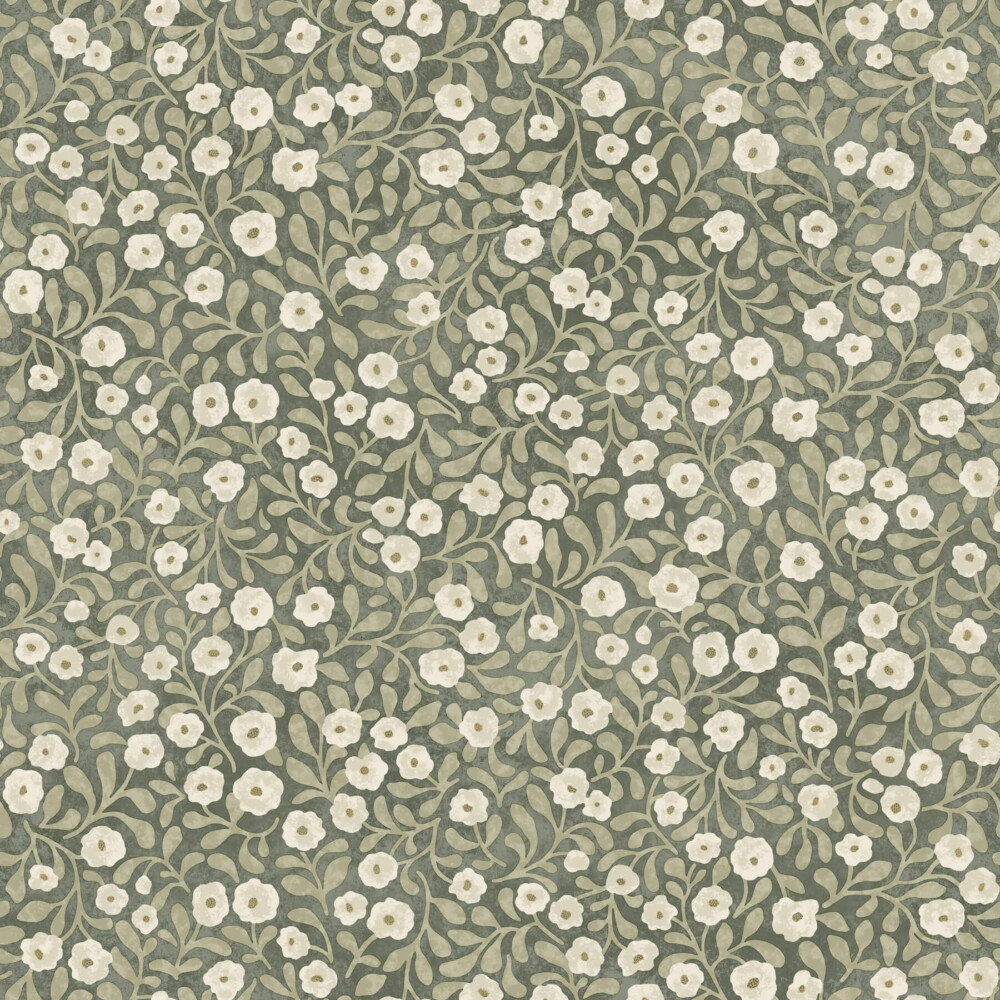 Poppy Trail Floral Wallpaper - Image 5