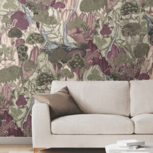 Falling Waters Scenic Wallpaper