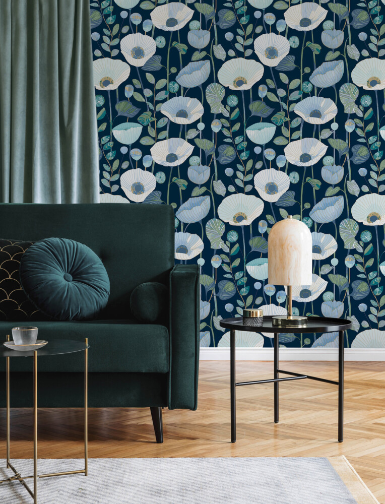 Mindra Floral Trail Wallpaper - Image 8