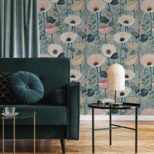 Mindra Floral Trail Wallpaper