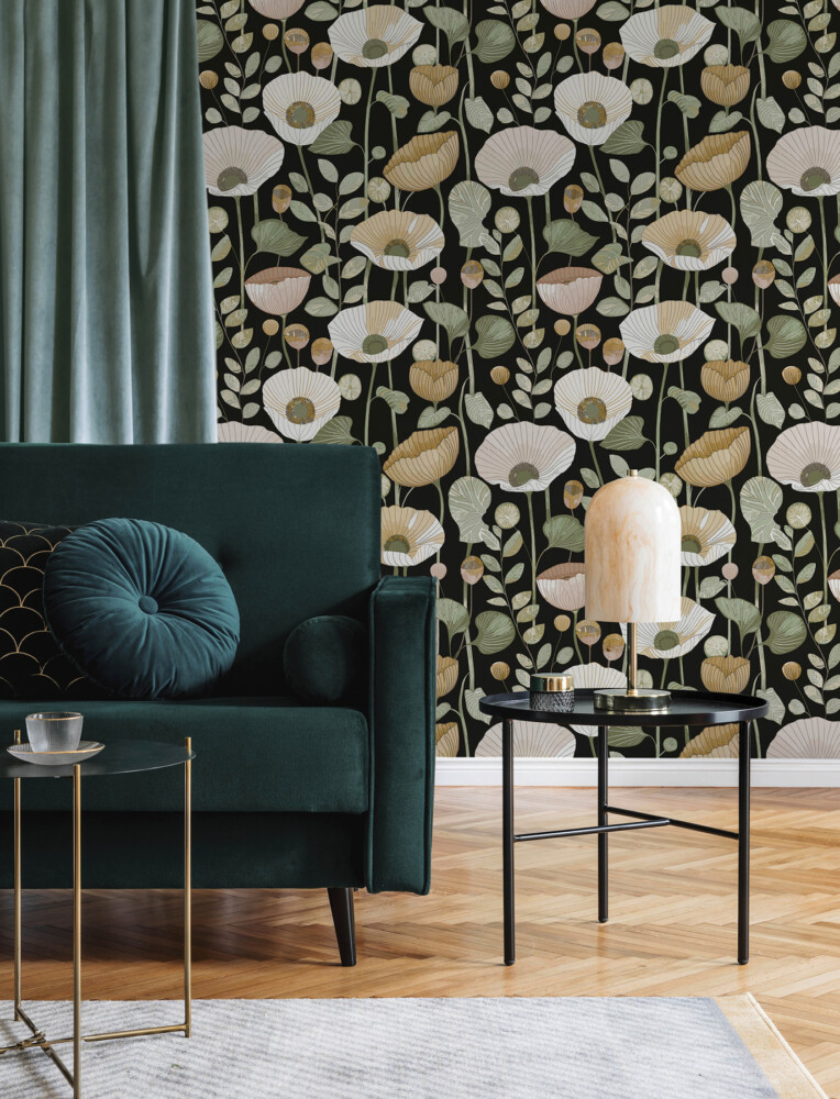 Mindra Floral Trail Wallpaper - Image 7