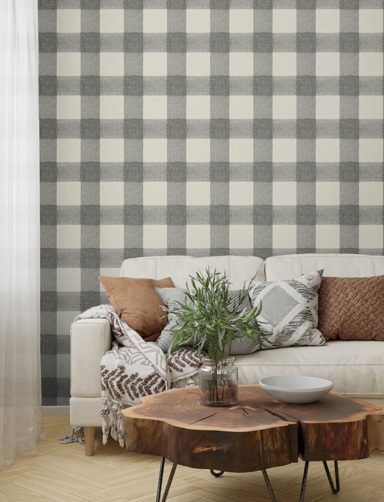 Thorpe Plaid Wallpaper - Image 7