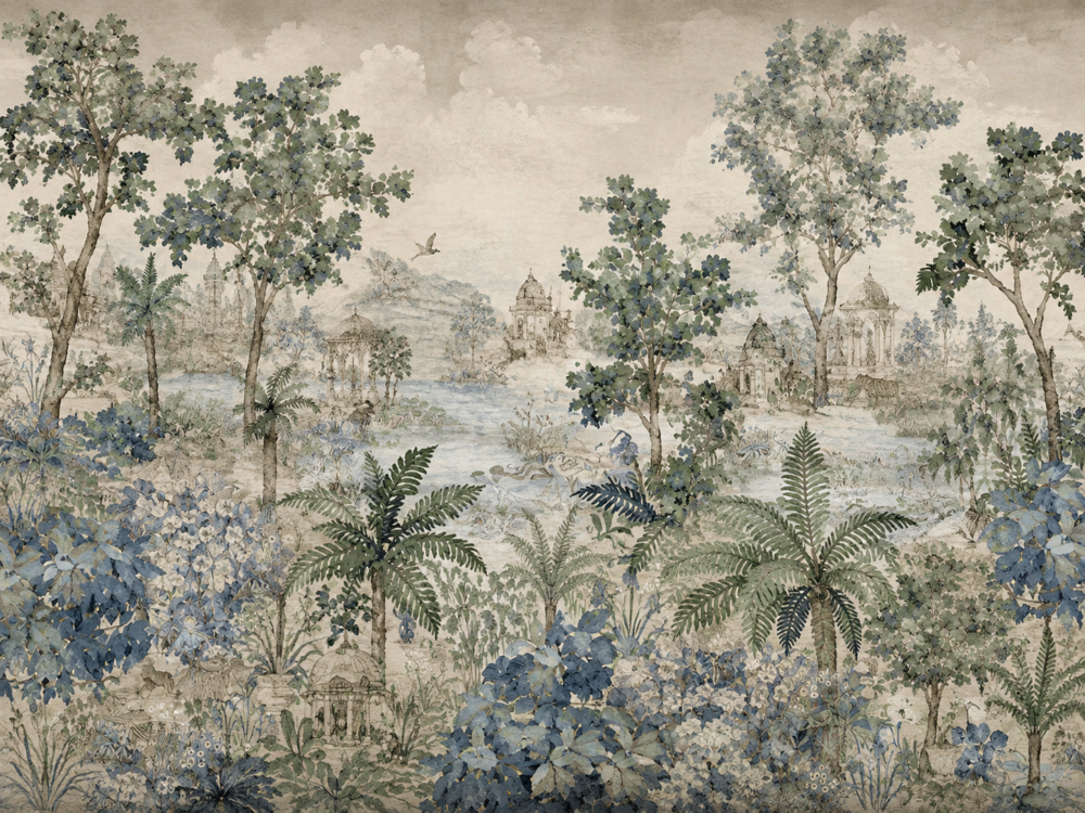 The Maharaja's Garden Mural - Image 2