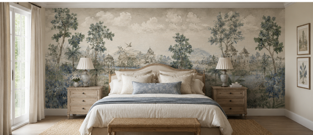 The Maharaja's Garden Mural