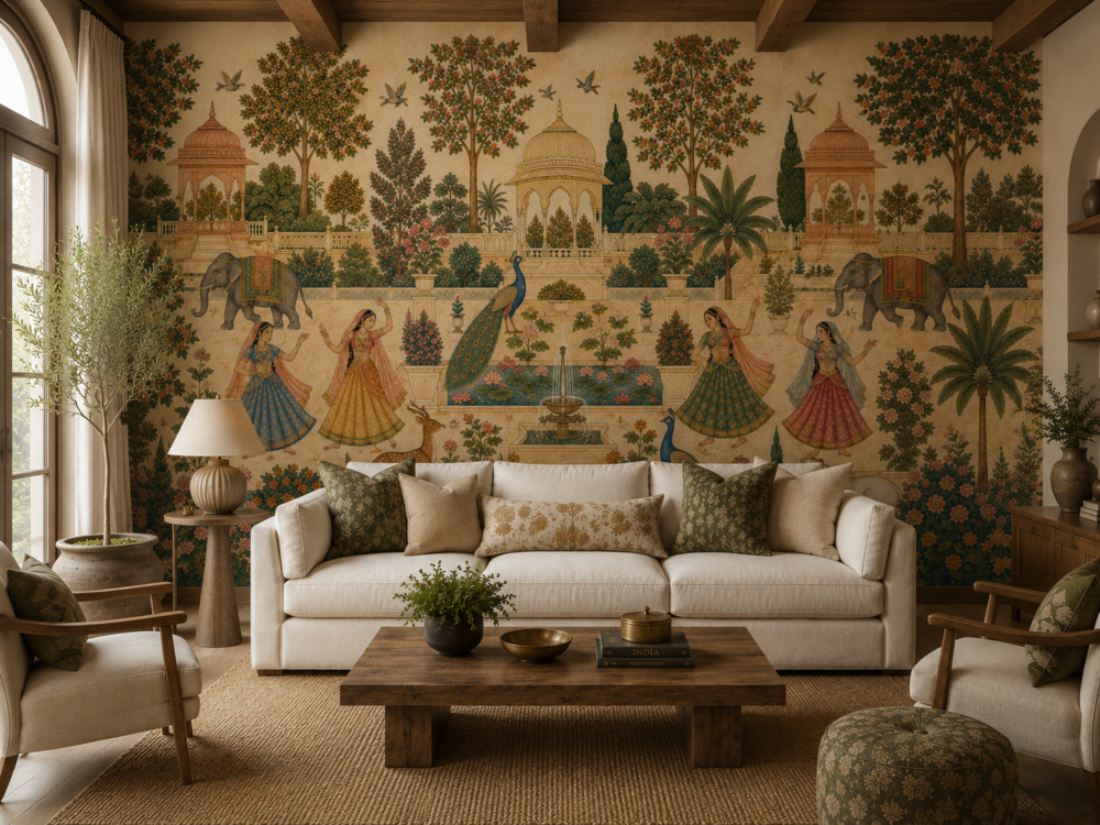 The Rani's Garden Mural