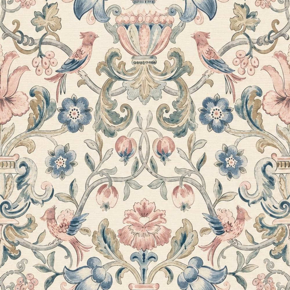 Vintage Birds Damask - Image 5