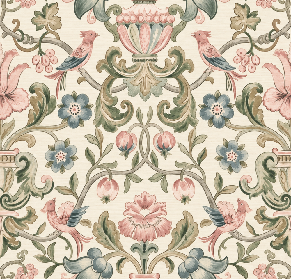 Vintage Birds Damask - Image 6