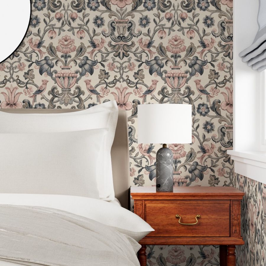 Vintage Birds Damask - Image 7