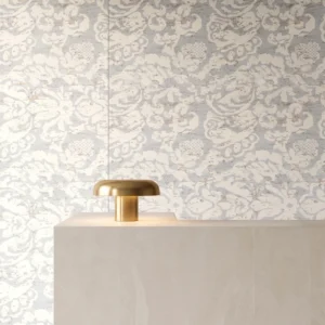 Porcelain Damask Cork Wallcovering